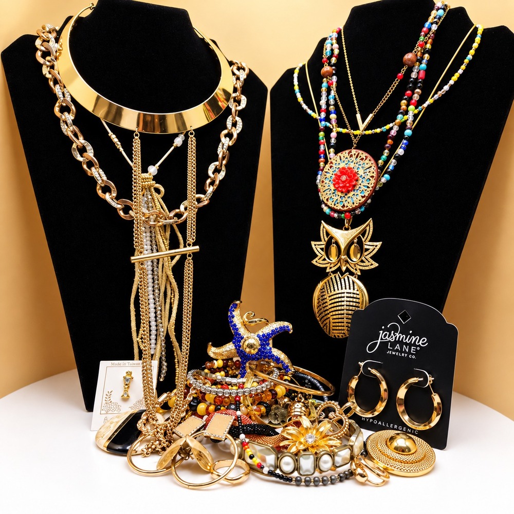 26pc Mixed Estate Jewelry Lot Vintage to Modern